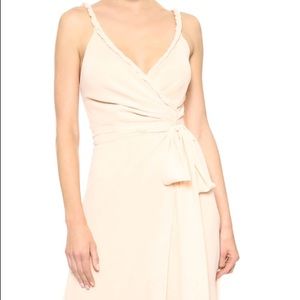 Joanna August Parker Twist Strap Wrap Dress